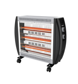 Θερμάστρα Χαλαζία PRQH-81056 Primo 2400W Ασημί