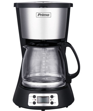Καφετιέρα φίλτρου PRCM-40250 Primo Digital Eco 1.5L 12φλ Μαύρη-Inox