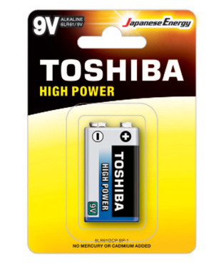 Μπαταρία TOSHIBA 9V - 6LR61GCP BP-1