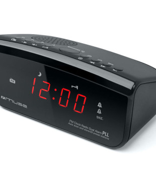 Ραδιορολόι M-12CR MUSE Μπαταρίας-Ρεύματος Ψηφιακό