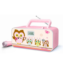 Ραδιόφωνο Cd-Player M-29KP MUSE Με Μικρόφωνο Μπαταρίας-Ρεύματος Ψηφιακό