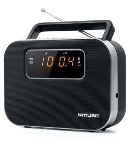 Ραδιόφωνο M-081R MUSE Μπαταρίας-Ρεύματος Ψηφιακό