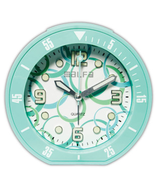 Ρολόι Επιτραπέζιο ALTC-60171 Alfaone Αναλογικό Αθόρυβο με φωτισμό 