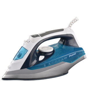 Σίδερο Ατμού PRSI-40276 Primo Kεραμική πλάκα 2600W Anti-drip - Anti-calc Μπλε/Silver