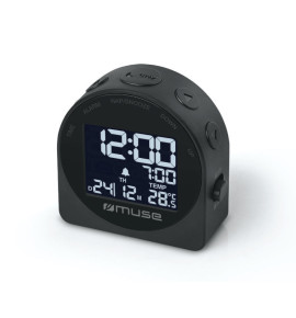 Ψηφιακό Ρολόι M-09C MUSE Μπαταρίας Μαύρο