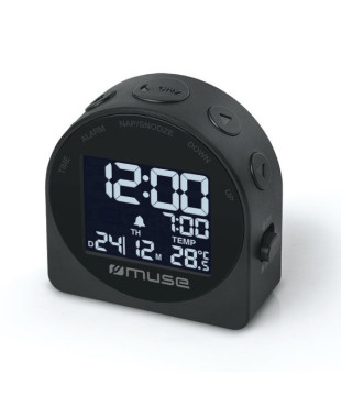 Ψηφιακό Ρολόι M-09C MUSE Μπαταρίας Μαύρο