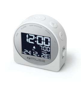 Ψηφιακό Ρολόι M-09CW Muse Μπαταρίας Λευκό