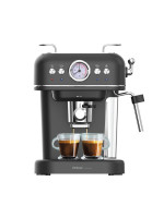 Μηχανή Καφέ Espresso PREM-40444 Primo Eco 20Bar 3σε1 Αναλογικό καντράν θερμοκρασίας Μαύρη-Chrome