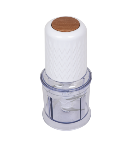 Πολυκόπτης PRFC-40447 Primo 3πλό Mαχαίρι 500W 700ml Λευκό-Wooden