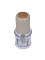 Πολυκόπτης PRFC-40448 Primo 3πλό Mαχαίρι 500W 700ml Γκρι-Wooden