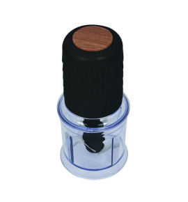 Πολυκόπτης PRFC-40478 Primo 3πλό Mαχαίρι 500W 700ml Μαύρο-Wooden