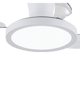 Ανεμιστήρας Οροφής PRCF-80683 Primo DC 26'' 65εκ. Με Τηλεχειριστήριο 1 Φως LED 3Φτερά Λευκός