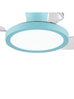 Ανεμιστήρας Οροφής PRCF-80685 Primo Kids Series DC 26'' 65εκ. Με Τηλεχειριστήριο 1 Φως LED 3Φτερά Μπλέ