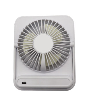 Ανεμιστήρας Mini PRMF-80692 Primo 5'' 12.5cm Λευκός Επαναφορτιζόμενος