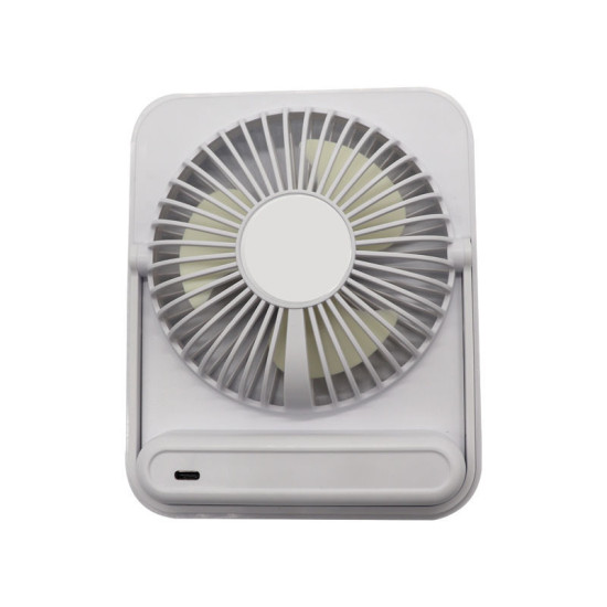 Ανεμιστήρας Mini PRMF-80692 Primo 5'' 12.5cm Λευκός Επαναφορτιζόμενος