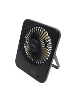 Ανεμιστήρας Mini PRMF-80693 Primo 5'' 12.5cm Μαύρος Επαναφορτιζόμενος