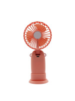 Ανεμιστήρας Mini PRMF-80694 Primo 3.5'' 9cm Ροζ Επαναφορτιζόμενος
