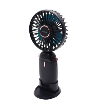 Ανεμιστήρας Mini PRMF-80697 Primo 3.5'' 9cm Μαύρος Επαναφορτιζόμενος