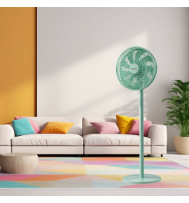 Ανεμιστήρας Ορθοστάτης PRSF-80646 Primo 16'' 40εκ. 9Φτερά Βεραμάν 2 σε 1