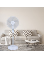 Ανεμιστήρας Ορθοστάτης PRSF-80716 Primo 40εκ. Λευκός/Γκρι