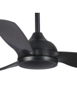 Ανεμιστήρας Οροφής PRCF-80730 PRIMO 52'' 132εκ. Με Τηλεχειριστήριο 3Φτερά IP66 Μαύρος