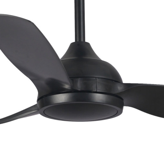 Ανεμιστήρας Οροφής PRCF-80730 PRIMO 52'' 132εκ. Με Τηλεχειριστήριο 3Φτερά IP66 Μαύρος