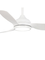 Ανεμιστήρας Οροφής PRCF-80727 PRIMO 52'' 132εκ. Με Τηλεχειριστήριο 1 Φως LED 3Φτερά IP66 με WiFi Λευκός