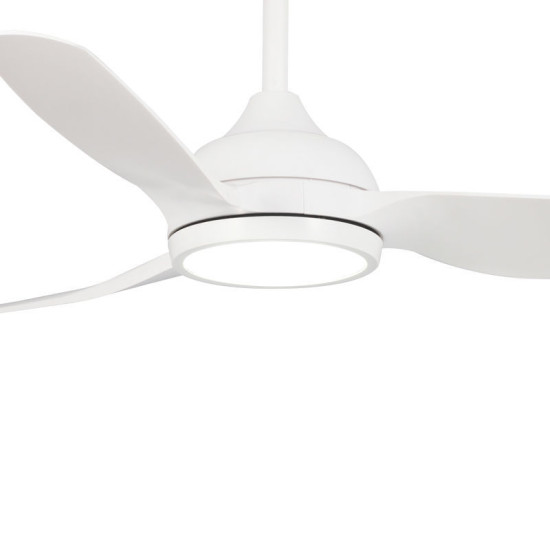Ανεμιστήρας Οροφής PRCF-80727 PRIMO 52'' 132εκ. Με Τηλεχειριστήριο 1 Φως LED 3Φτερά IP66 με WiFi Λευκός