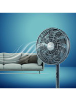 Ανεμιστήρας Ορθοστάτης  ΝSF-80699 Neotec 16'' 40εκ. 9Φτερά Γκρι 2 σε 1