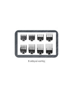 Κουρευτική μηχανή PRΗΤ-40564 PRIMO Επαναφ 180Μ Digital Μαύρη/Τυρκουάζ