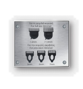 Σετ ανδρικής περιποίησης PRMG-40568 PRIMO 15σε1 Επαναφ 150M Digital IPX6 Ανθρακί