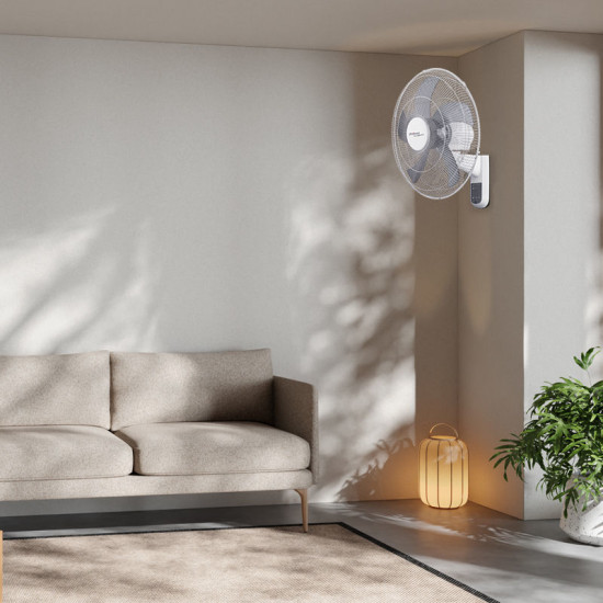 Ανεμιστήρας Τοίχου 15833R Primo 18'' 45εκ. Με Τηλεχειριστήριο Λευκός