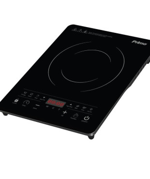 Επαγωγική εστία Μονή PRIC-40300 Primo 2000W Με πάνελ αφής 28Χ35εκ. Υάλινη Μαύρη
