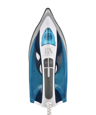 Σίδερο Ατμού PRSI-40276 Primo Kεραμική πλάκα 2600W Anti-drip - Anti-calc Μπλε/Silver