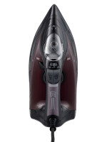 Σίδερο ατμού PRSI-40313 Primo Κεραμική πλάκα 3000W Anti-drip-Anti-calc-Auto shut-off Μαύρο-Μπορντώ