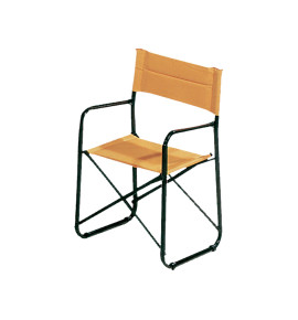 Πολυθρόνα Σκηνοθέτη Μεταλλικό Σκελετό Φ26, 53x45x85