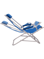 Σαιζλόνγκ ξαπλώστρα αλουμινίου για τον κήπο και το camping