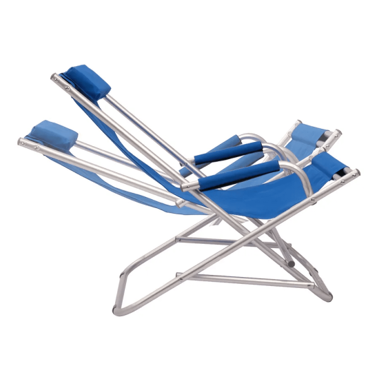 Σαιζλόνγκ ξαπλώστρα αλουμινίου για τον κήπο και το camping