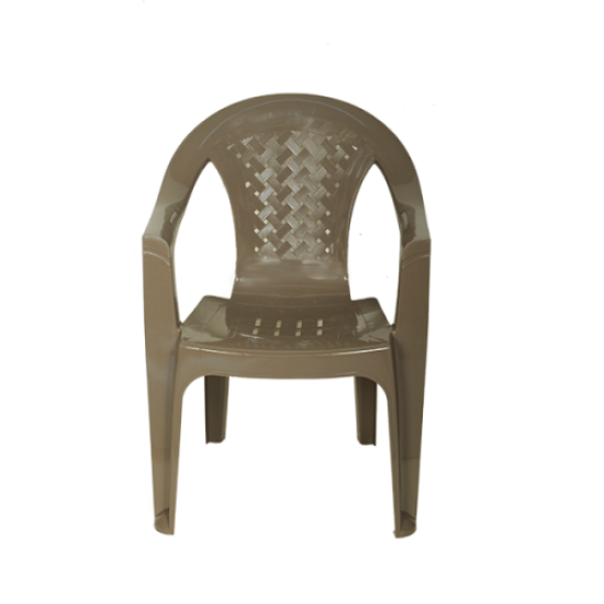 Πολυθρόνα Πλαστική Cappuccino Ariti 59x60x80εκ.