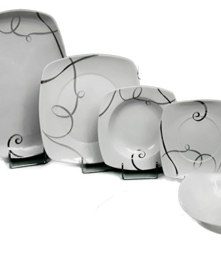 Σερβίτσιο Φαγητού Πορσελάνης 20 Τεμαχίων 20|0053W1427