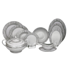 Σερβίτσιο Φαγητού Πορσελάνης 72 Τεμαχίων 72|15018W1359