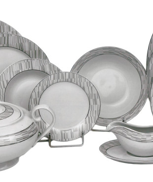 Σερβίτσιο Φαγητού Πορσελάνης 72 Τεμαχίων 72|15018W1359