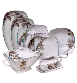 Σερβίτσιο Φαγητού Πορσελάνης 72 Τεμαχίων 72|3104W1361