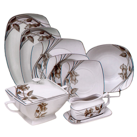 Σερβίτσιο Φαγητού Πορσελάνης 72 Τεμαχίων 72|3104W1361