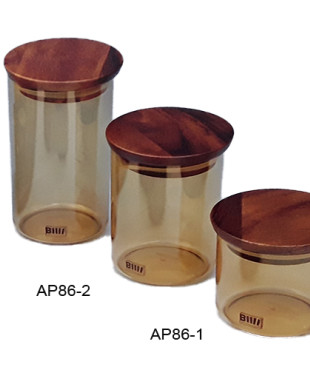 Βάζα Αποθήκευσης Καφέ-Ζάχαρη-Μπαχαρικά plexiglass772-AP86-3