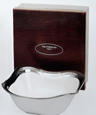 Μπολ Κυματιστό Λευκό Πορσελάνης HB43311454