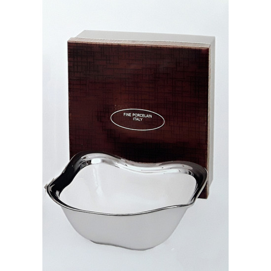 Μπολ Κυματιστό Λευκό Πορσελάνης HB43311454