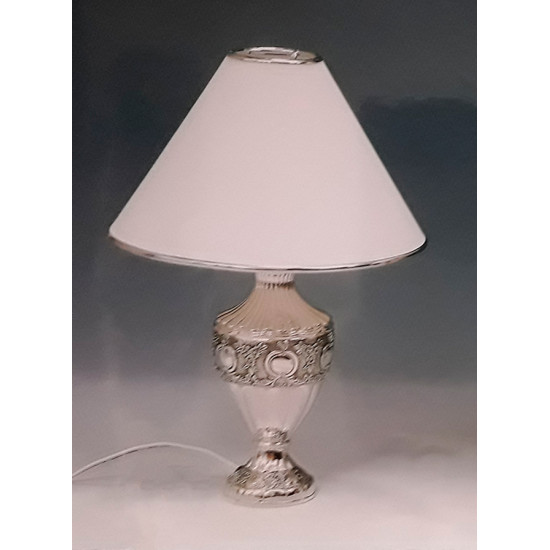 Επιτραπέζιο επάργυρο φωτιστικό 685