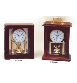 Ρολόι ξύλινο επιτραπέζιο614-ZG3157