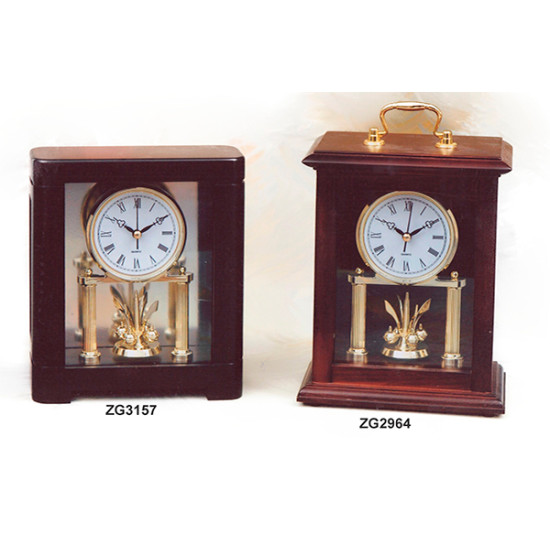 Ρολόι ξύλινο επιτραπέζιο614-ZG3157
